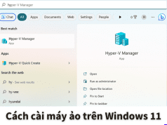 Cách cài máy ảo trên Windows 11 bằng Hyper-V Manager