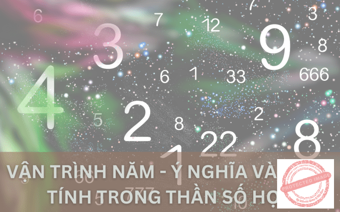 ý nghĩa và cách tính vận trình năm