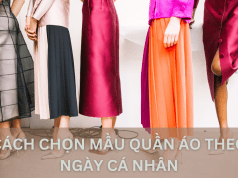 Chọn màu quần áo theo ngày cá nhân