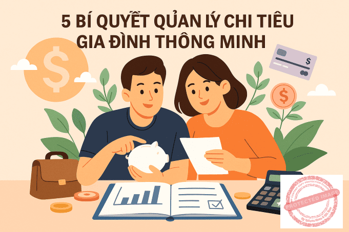 Bí quyết quản lý chi tiêu gia đình