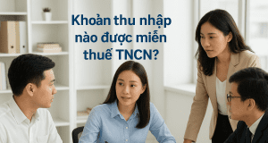 Những khoản thu nhập nào được miễn thuế TNCN?